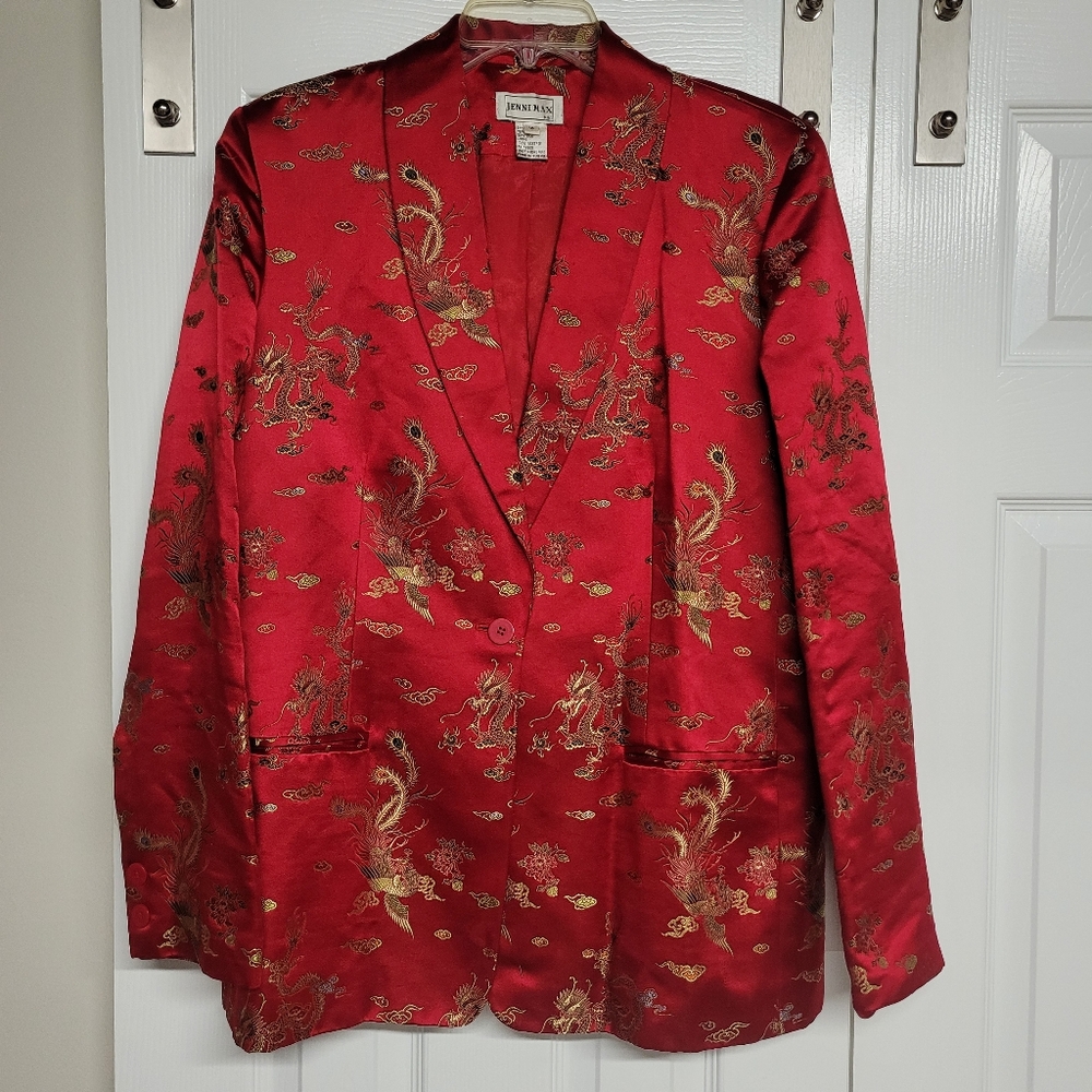 Jenni Max silk blend jacket